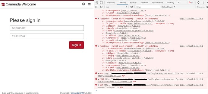 Cammunda Login Error