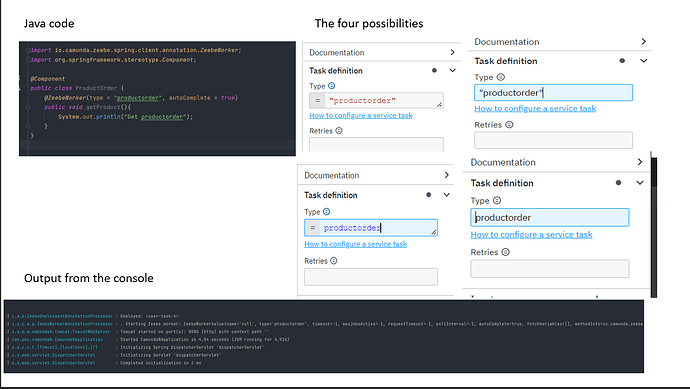 Conenct Camunda 8 with Spring boot java @ZeebeWorker does not response ...
