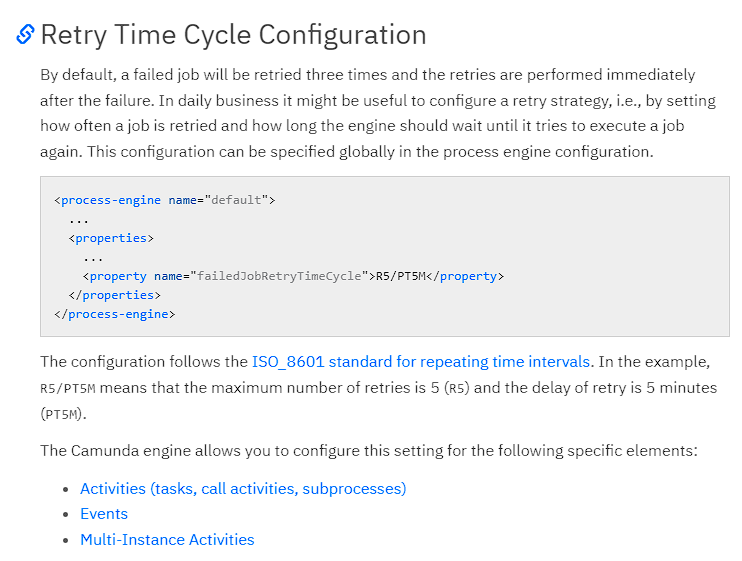 How to define a default value for worker retries in Camunda 8 Camunda